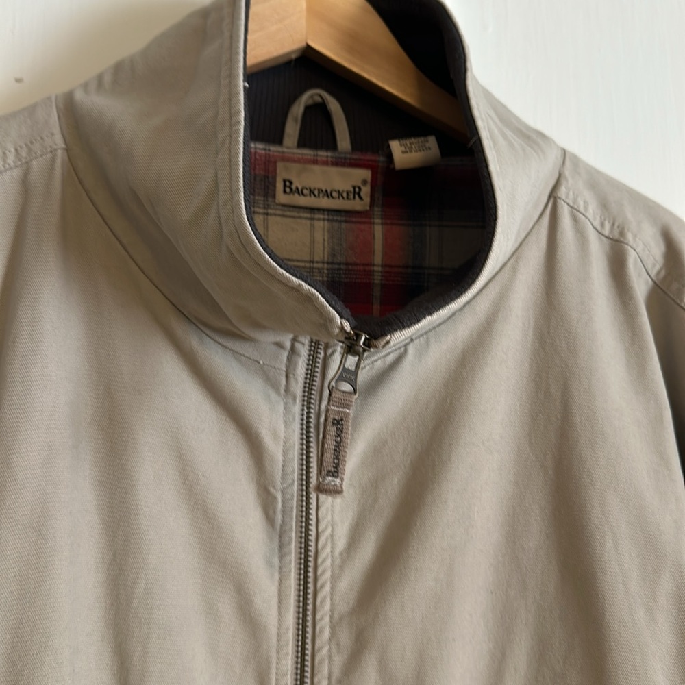 Backpacker lined canvas jacket